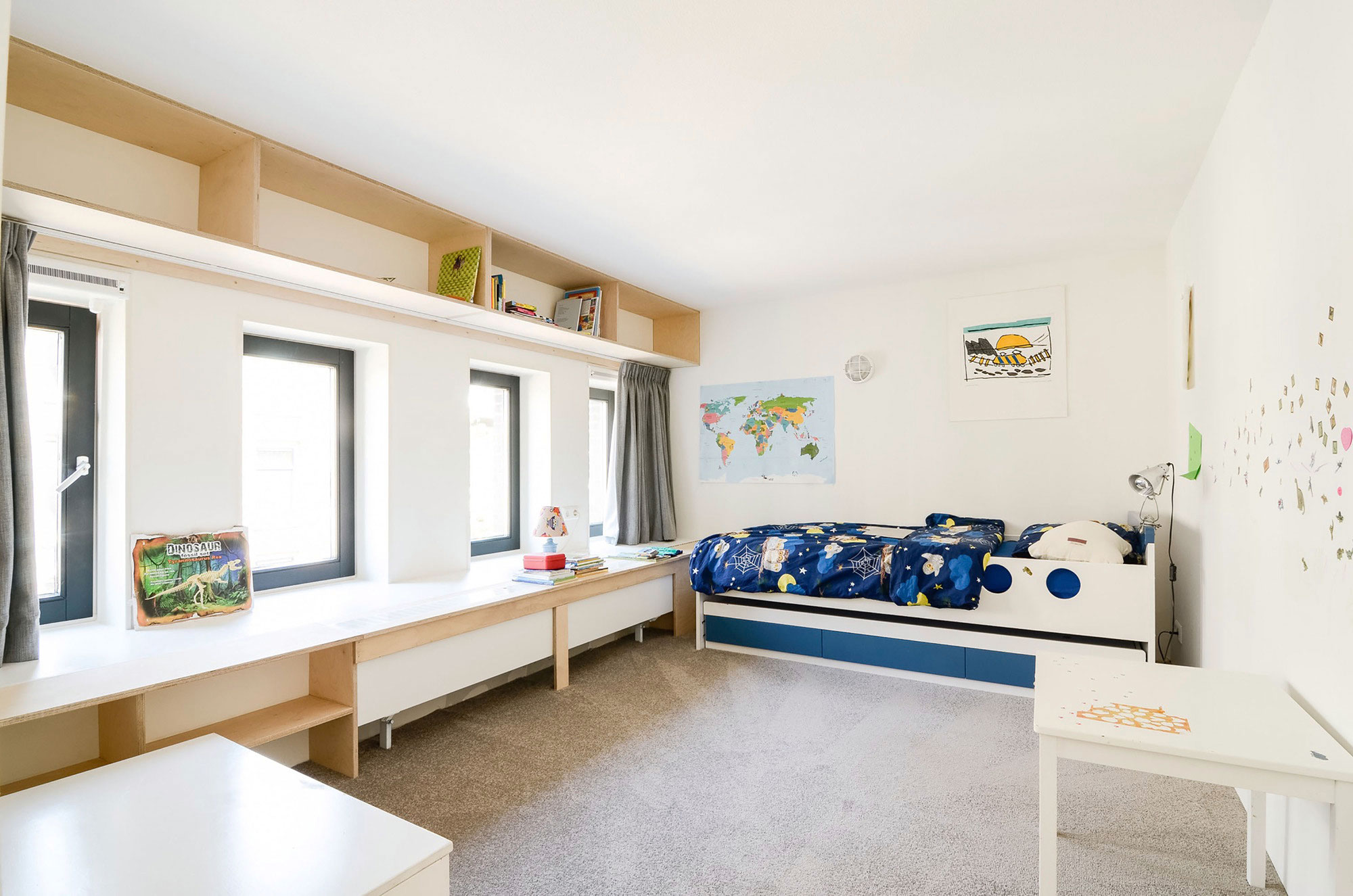 An Old School Building Converted into Swanky Contemporary Apartment in Amsterdam by Standard Studio & CASA architecten (14)