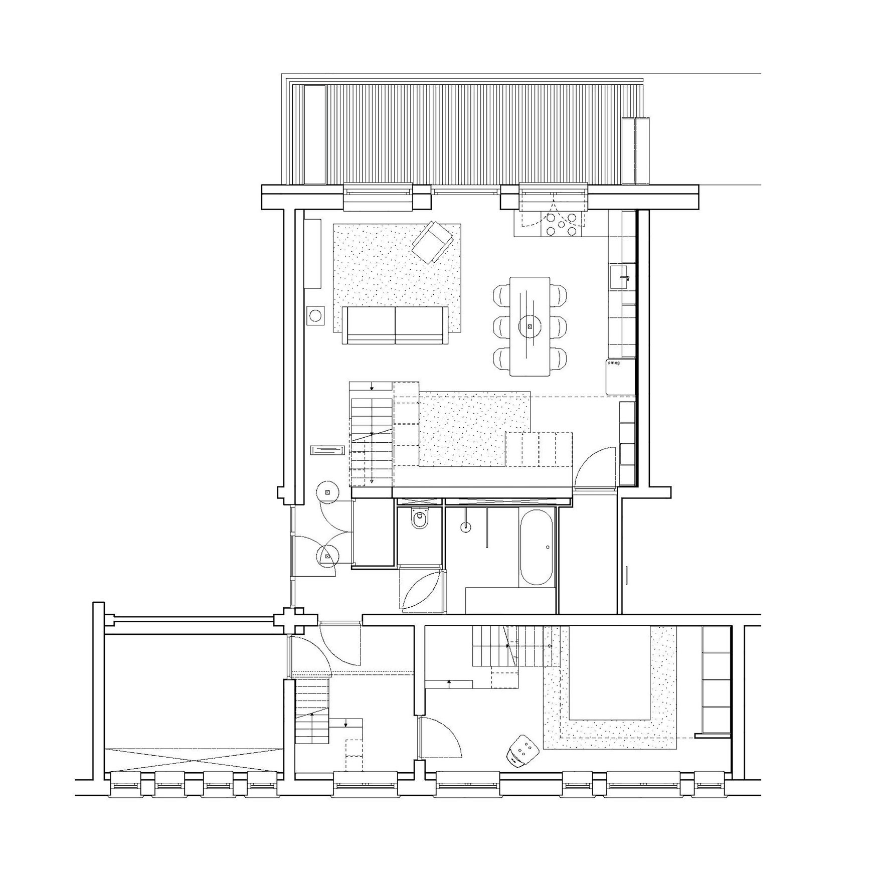 An Old School Building Converted into Swanky Contemporary Apartment in Amsterdam by Standard Studio & CASA architecten (18)
