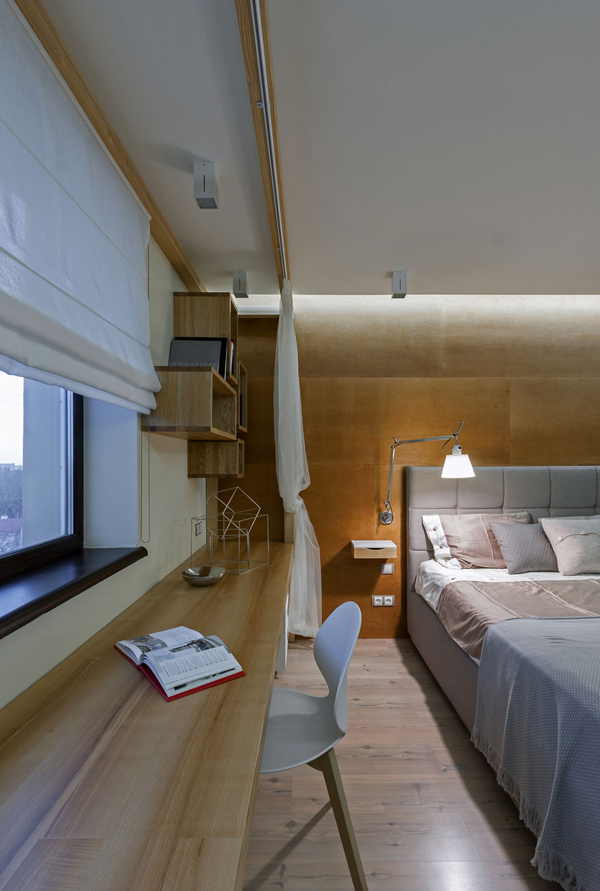 A Cozy Open-Plan Apartment with Eco-Style Elements in Zaporizhia, Ukraine by Eugene Meshcheruk (13)