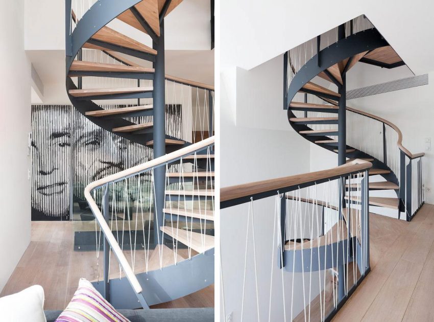 A Bright Modern Home with Stunning Staircase and Open Plan in Moscow by 4a Architekten (53)