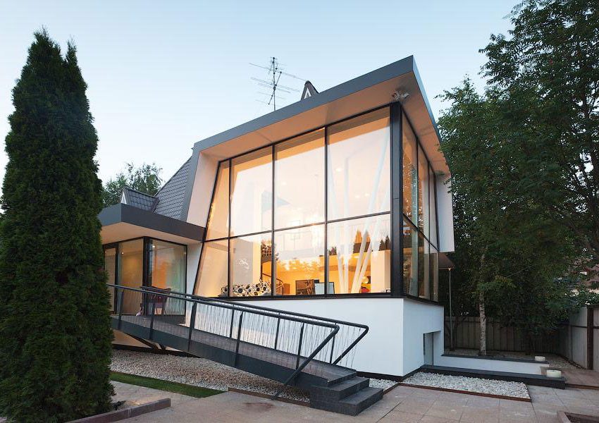 A Bright Modern Home with Stunning Staircase and Open Plan in Moscow by 4a Architekten (71)