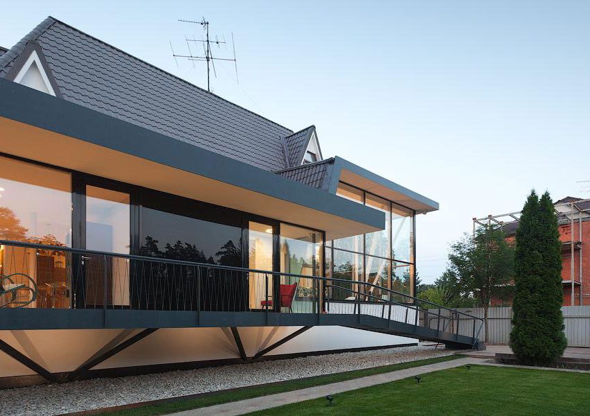 A Bright Modern Home with Stunning Staircase and Open Plan in Moscow by 4a Architekten (77)