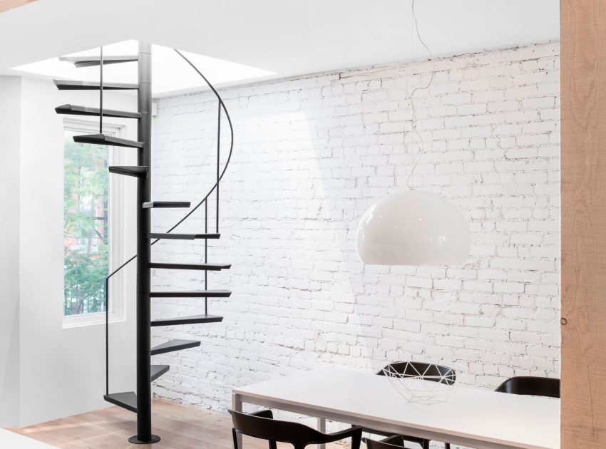 A 19th Triplex Transformed Into an Open, Light-Filled Loft Apartment in Montreal by Anne Sophie Goneau (7)