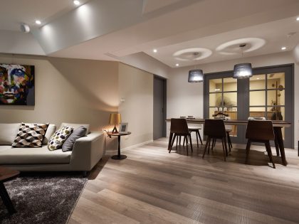 A 30-Year-Old Apartment Turned into a Bright Modern House in Taipei City by Alfonso Ideas (4)