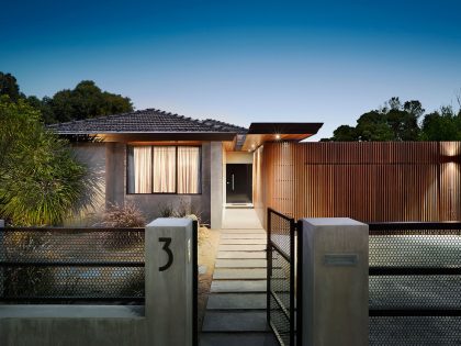 A 70s Home Transformed into a Striking Modern House in Caulfield, Australia by Finney (2)