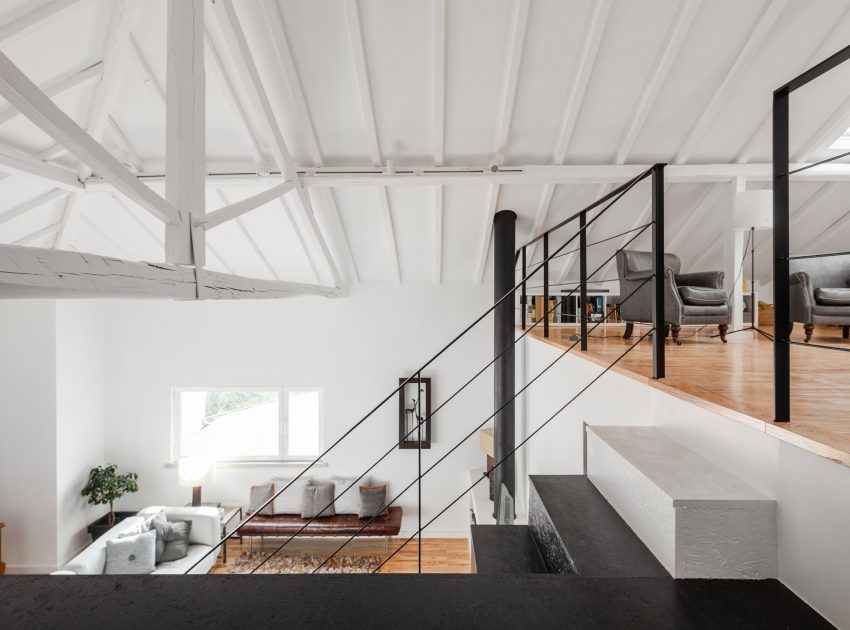 A Barn House Turned Into a Bright Contemporary Home in Monte Real, Portugal by Ines Brandao (10)