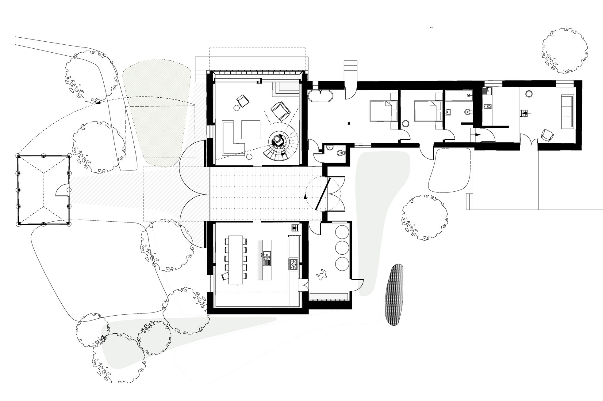 A Barn Transformed into a Beautiful Countryside Home in Folkestone, England by Liddicoat & Goldhill (39)