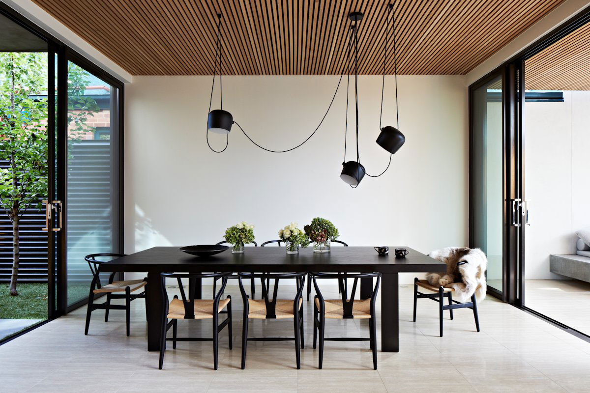 A Beautiful Contemporary Home with Industrial and Warm Interiors in South Yarra by AGUSHI & WORKROOM Design (18)