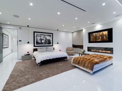 A Stylish and Beautiful Modern Home with Spectacular Views in Los Angeles by Ori Ayonmike (17)