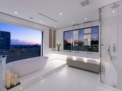 A Stylish and Beautiful Modern Home with Spectacular Views in Los Angeles by Ori Ayonmike (36)