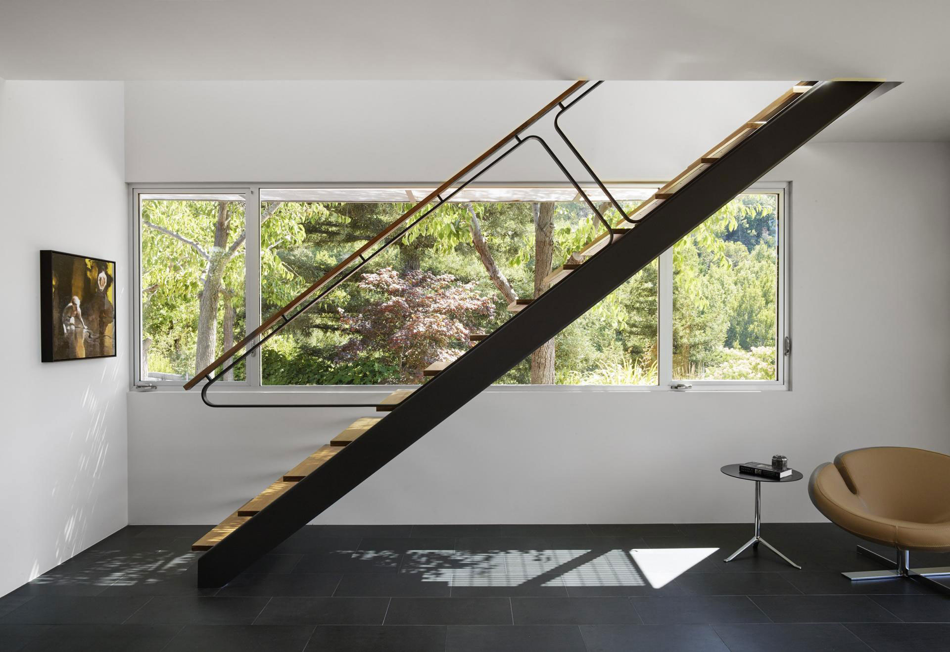 A Bright Contemporary Home Perched Above the Silicon Valley in Los Gatos by Schwartz and Architecture (13)