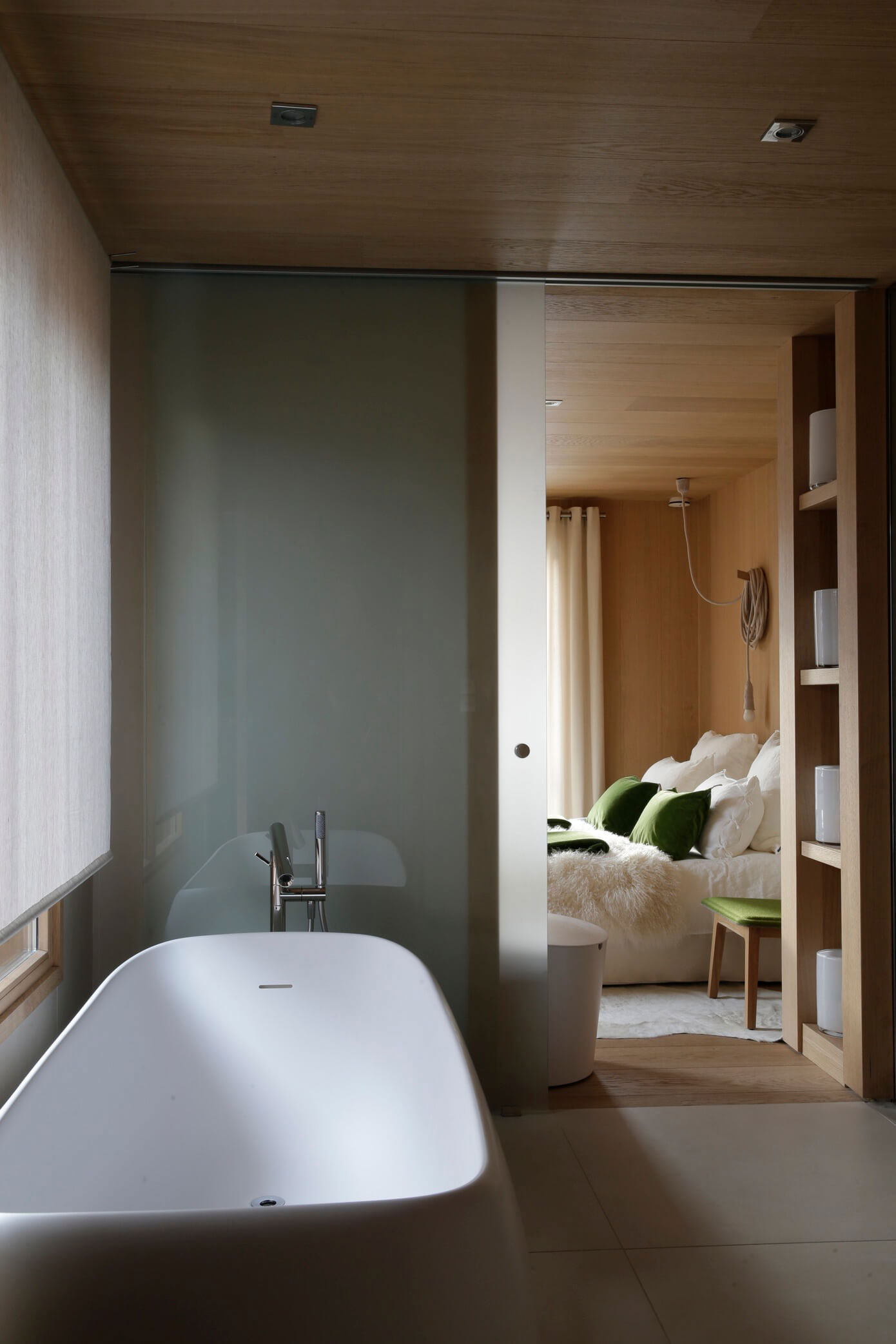 A Bright and Functional Contemporary Chalet in the Mountains of France by Angelique Buisson (17)