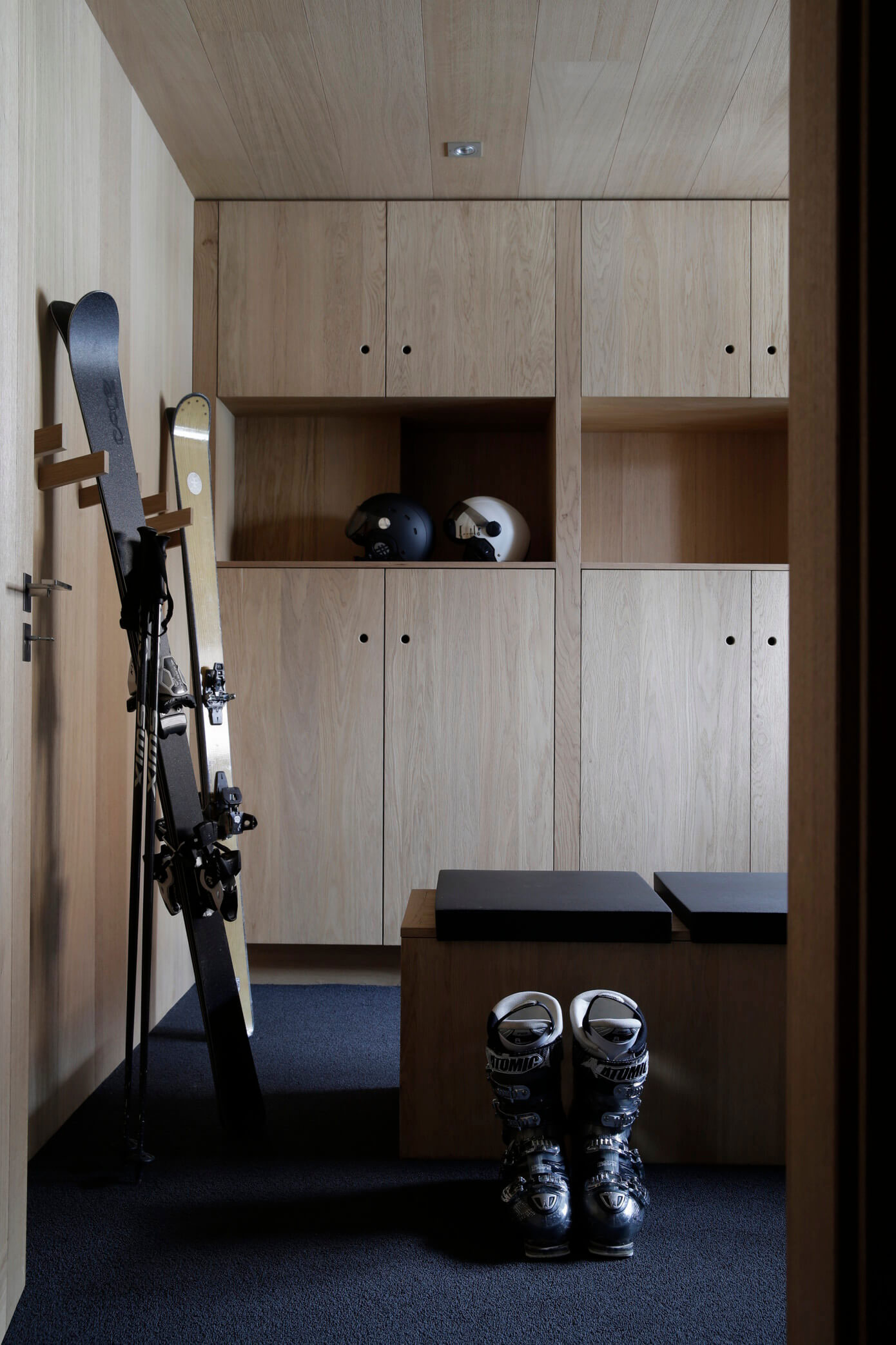 A Bright and Functional Contemporary Chalet in the Mountains of France by Angelique Buisson (18)