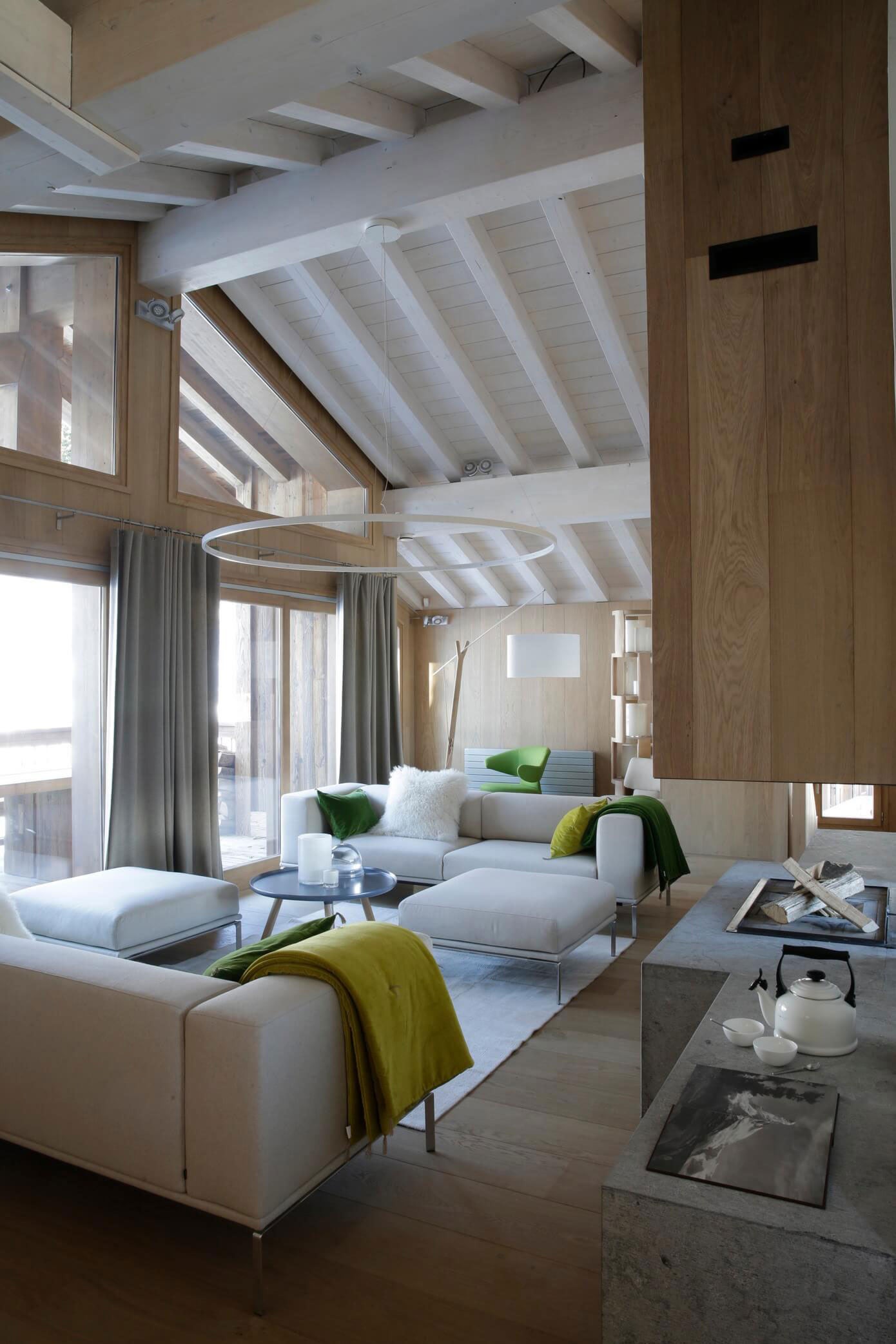 A Bright and Functional Contemporary Chalet in the Mountains of France by Angelique Buisson (3)