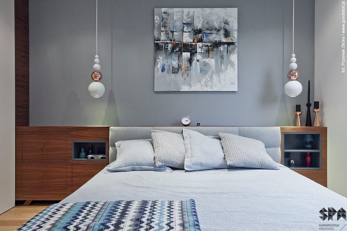 A Bright and Stylish Apartment Accompanied by Some Colorful Accents in Katowice by Superpozycja Architekci (13)