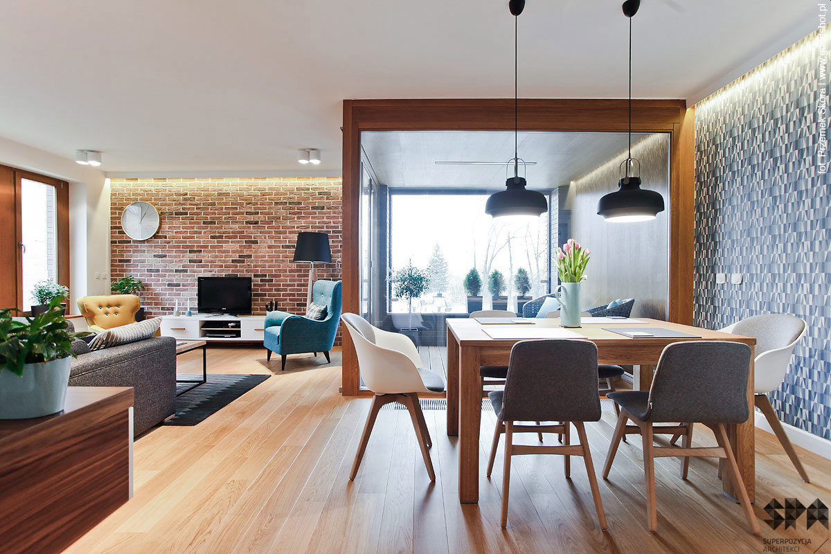 A Bright and Stylish Apartment Accompanied by Some Colorful Accents in Katowice by Superpozycja Architekci (9)