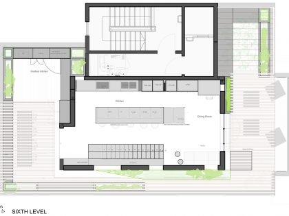 A Stylish and Playful Duplex Penthouse with Suspended Steel Staircase in Tel Aviv by Toledano +Architects (20)