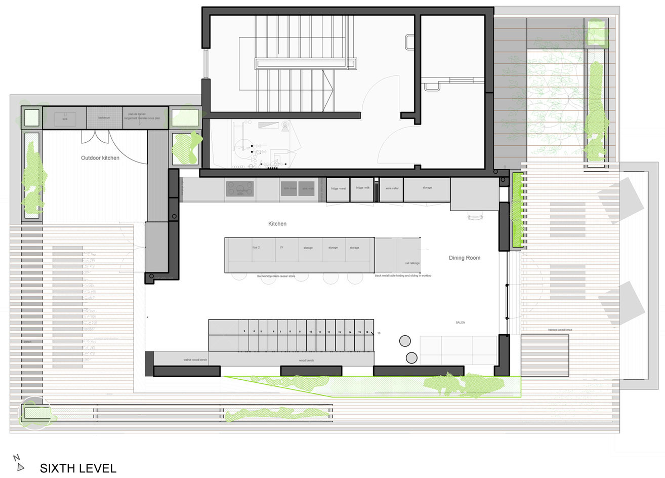 A Stylish and Playful Duplex Penthouse with Suspended Steel Staircase in Tel Aviv by Toledano +Architects (20)