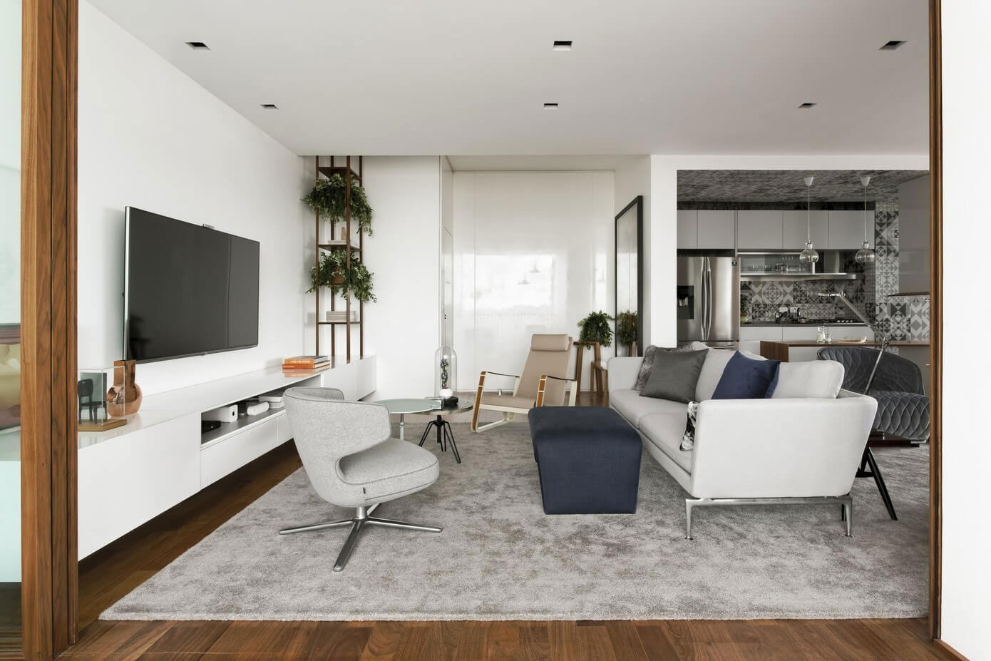 A Chic and Sophisticated Contemporary Apartment in São Paulo by Diego Revollo Arquitetura (1)