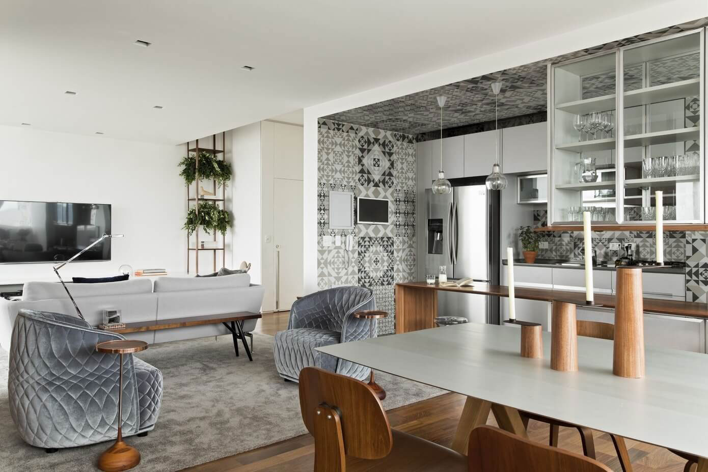 A Chic and Sophisticated Contemporary Apartment in São Paulo by Diego Revollo Arquitetura (14)