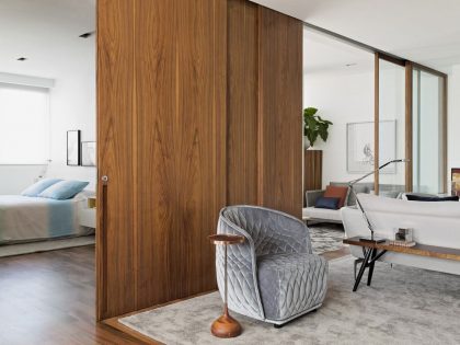 A Chic and Sophisticated Contemporary Apartment in São Paulo by Diego Revollo Arquitetura (9)