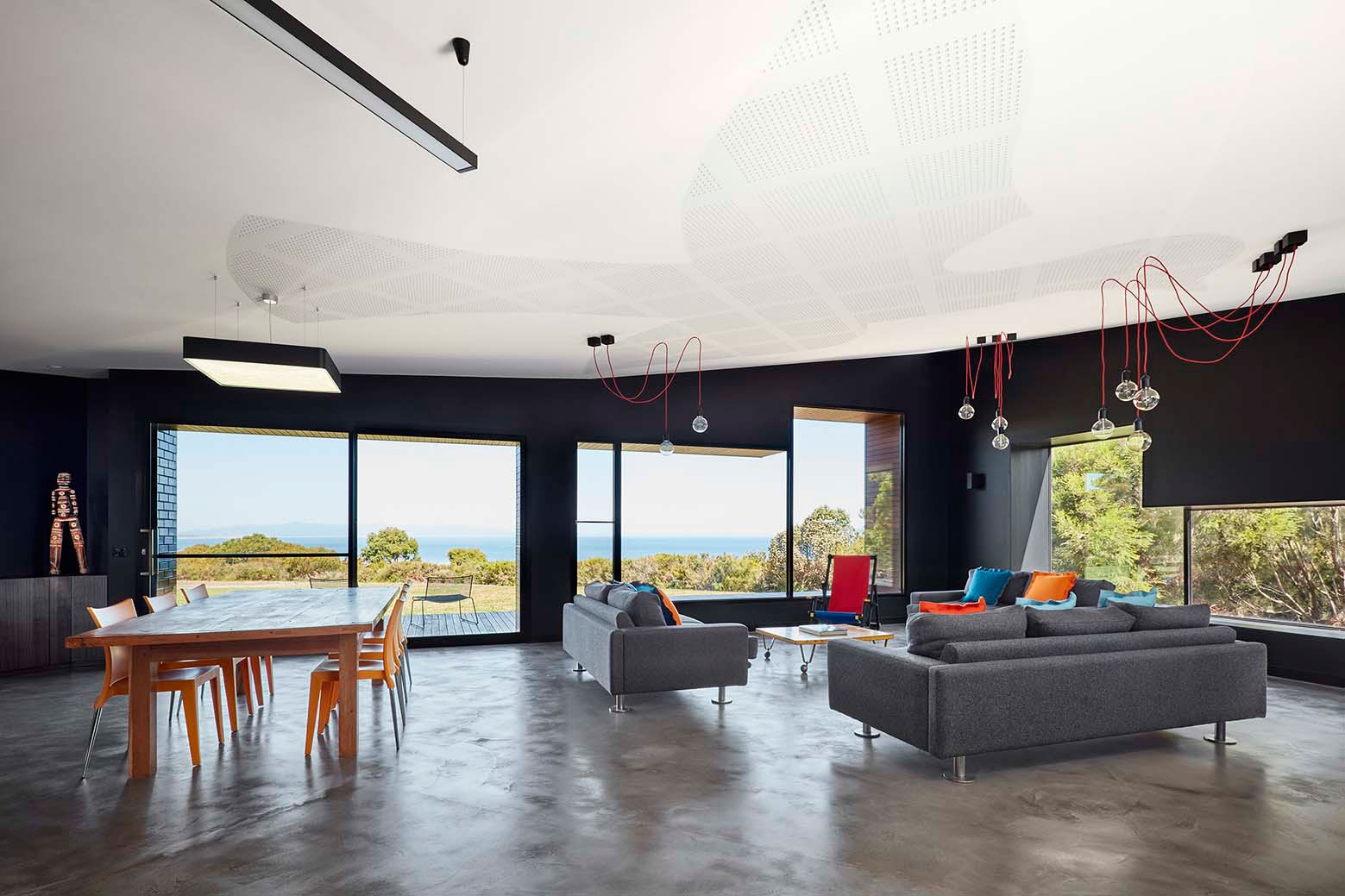A Colorful Modern Home with Simple and Beautiful Lines in Waratah Bay by Hayne Wadley Architecture (6)