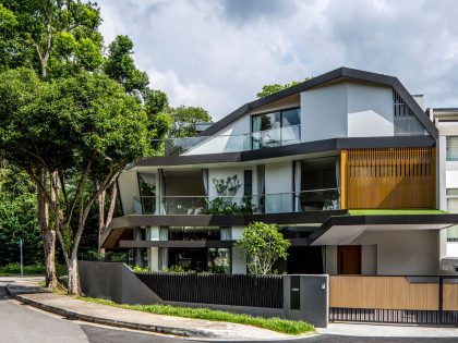 A Comfortable Contemporary House Surrounded by Mature Rain Trees and Quiet Walkways in Singapore by A D LAB (1)