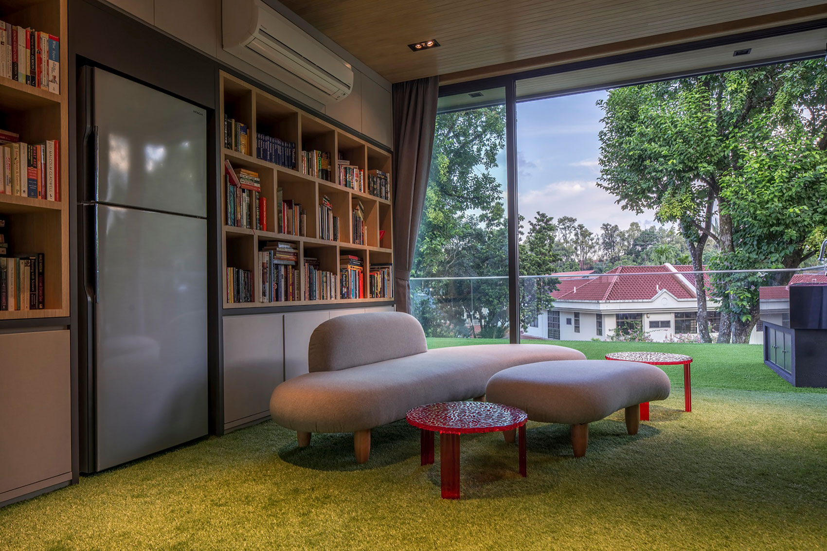 A Comfortable Contemporary House Surrounded by Mature Rain Trees and Quiet Walkways in Singapore by A D LAB (11)
