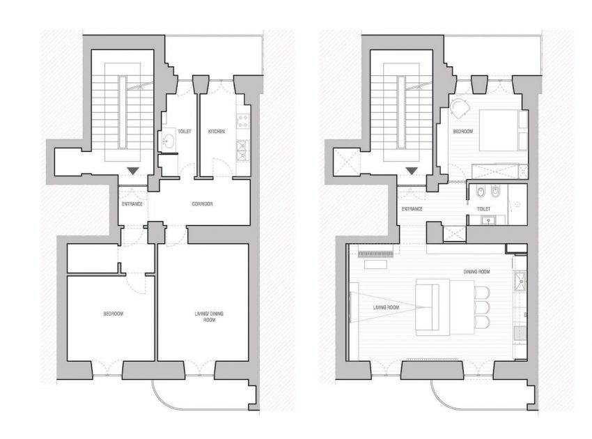 A Compact Yet Minimalist Apartment in Prati, Rome by Luca Peralta Studio (14)