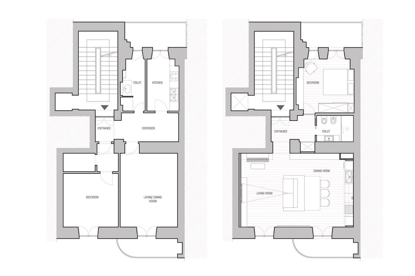 A Compact Yet Minimalist Apartment in Prati, Rome by Luca Peralta Studio (14)