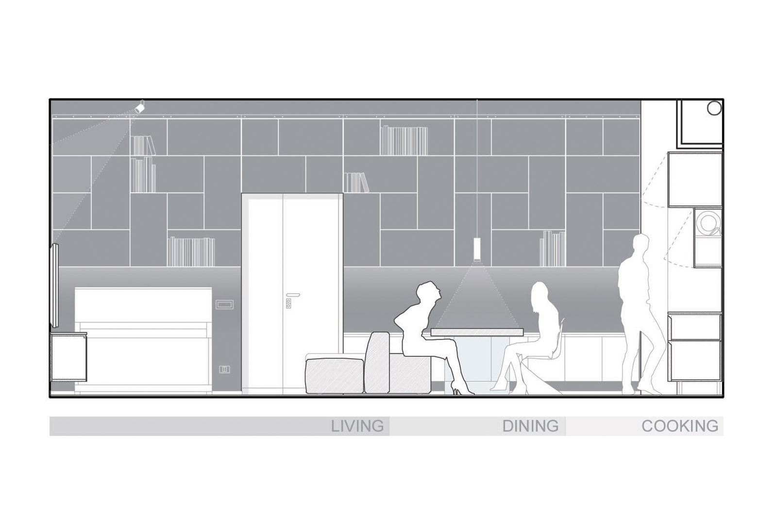 A Compact Yet Minimalist Apartment in Prati, Rome by Luca Peralta Studio (15)