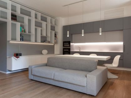 A Compact Yet Minimalist Apartment in Prati, Rome by Luca Peralta Studio (2)