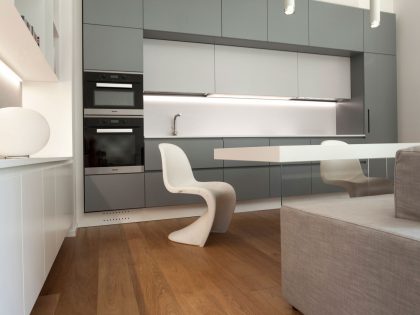 A Compact Yet Minimalist Apartment in Prati, Rome by Luca Peralta Studio (6)