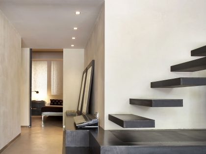 A Contemporary Apartment with Simple and Industrial Interiors in Barcelona by GCA Architects (12)