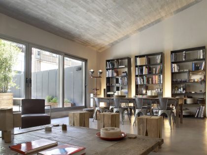 A Contemporary Apartment with Simple and Industrial Interiors in Barcelona by GCA Architects (8)