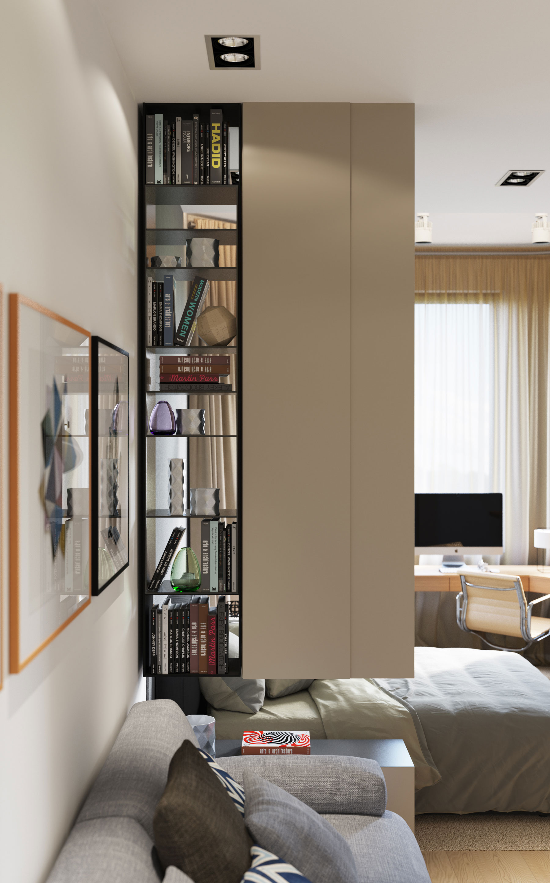 A Contemporary Apartment with a Refined and Elegant Interior in Odessa by S&T Architects (6)