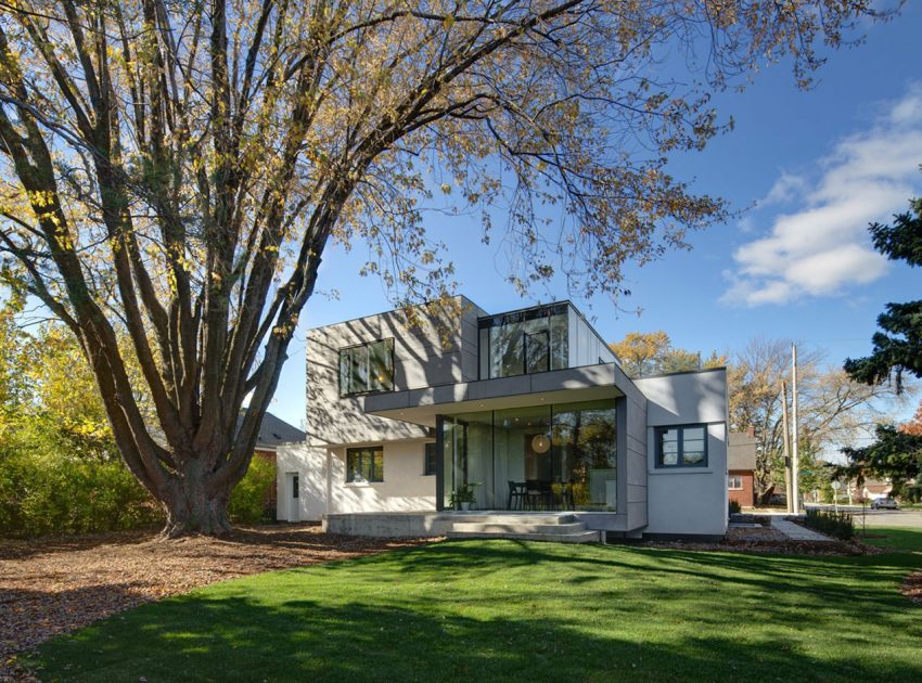 A Contemporary Art Deco Home in Hamilton, Canada by DPAI Architecture & Toms + McNally Design (1)