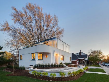 A Contemporary Art Deco Home in Hamilton, Canada by DPAI Architecture & Toms + McNally Design (10)