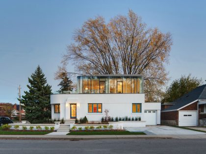 A Contemporary Art Deco Home in Hamilton, Canada by DPAI Architecture & Toms + McNally Design (9)