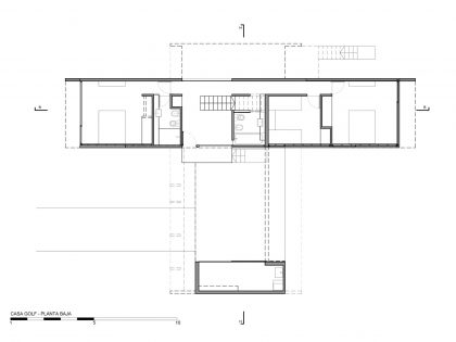 A Contemporary Concrete Home Made of Three Stacked Volumes in La Costa Partido by Luciano Kruk Arquitectos (18)