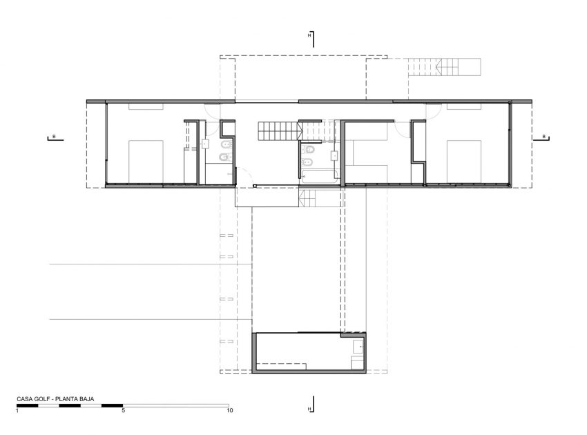 A Contemporary Concrete Home Made of Three Stacked Volumes in La Costa Partido by Luciano Kruk Arquitectos (18)