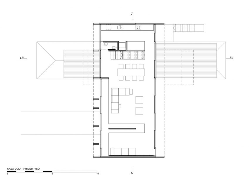 A Contemporary Concrete Home Made of Three Stacked Volumes in La Costa Partido by Luciano Kruk Arquitectos (19)
