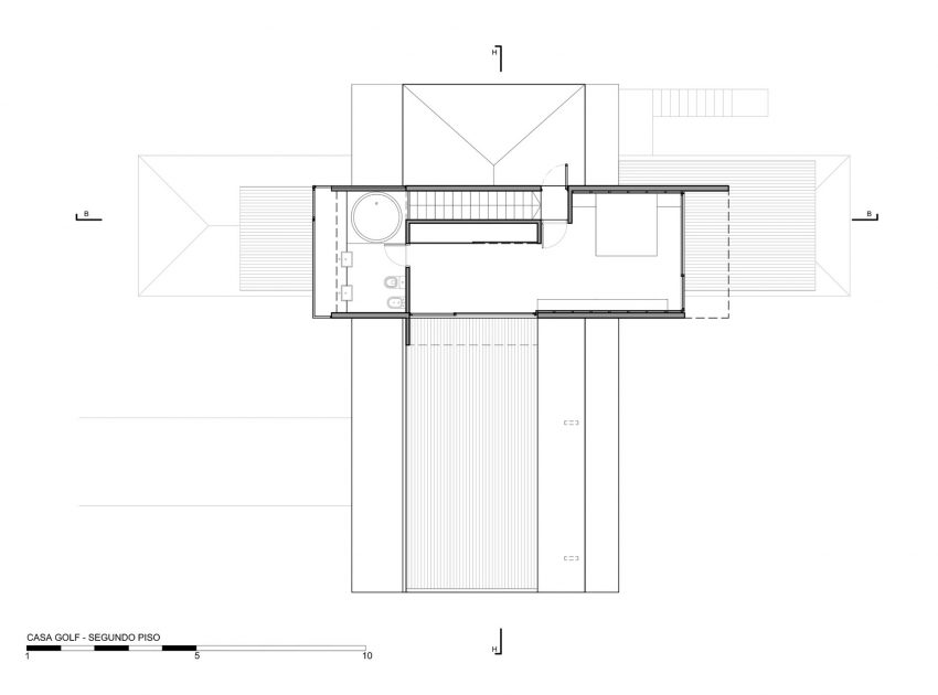 A Contemporary Concrete Home Made of Three Stacked Volumes in La Costa Partido by Luciano Kruk Arquitectos (20)