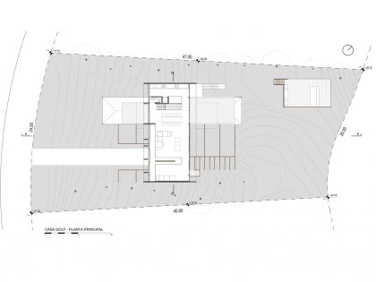 A Contemporary Concrete Home Made of Three Stacked Volumes in La Costa Partido by Luciano Kruk Arquitectos (21)