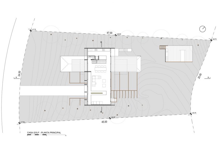 A Contemporary Concrete Home Made of Three Stacked Volumes in La Costa Partido by Luciano Kruk Arquitectos (21)
