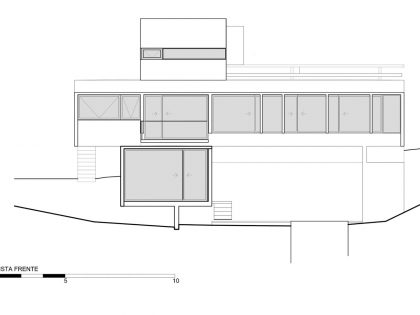 A Contemporary Concrete Home Made of Three Stacked Volumes in La Costa Partido by Luciano Kruk Arquitectos (24)
