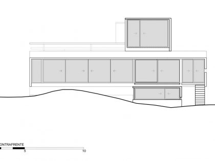 A Contemporary Concrete Home Made of Three Stacked Volumes in La Costa Partido by Luciano Kruk Arquitectos (25)