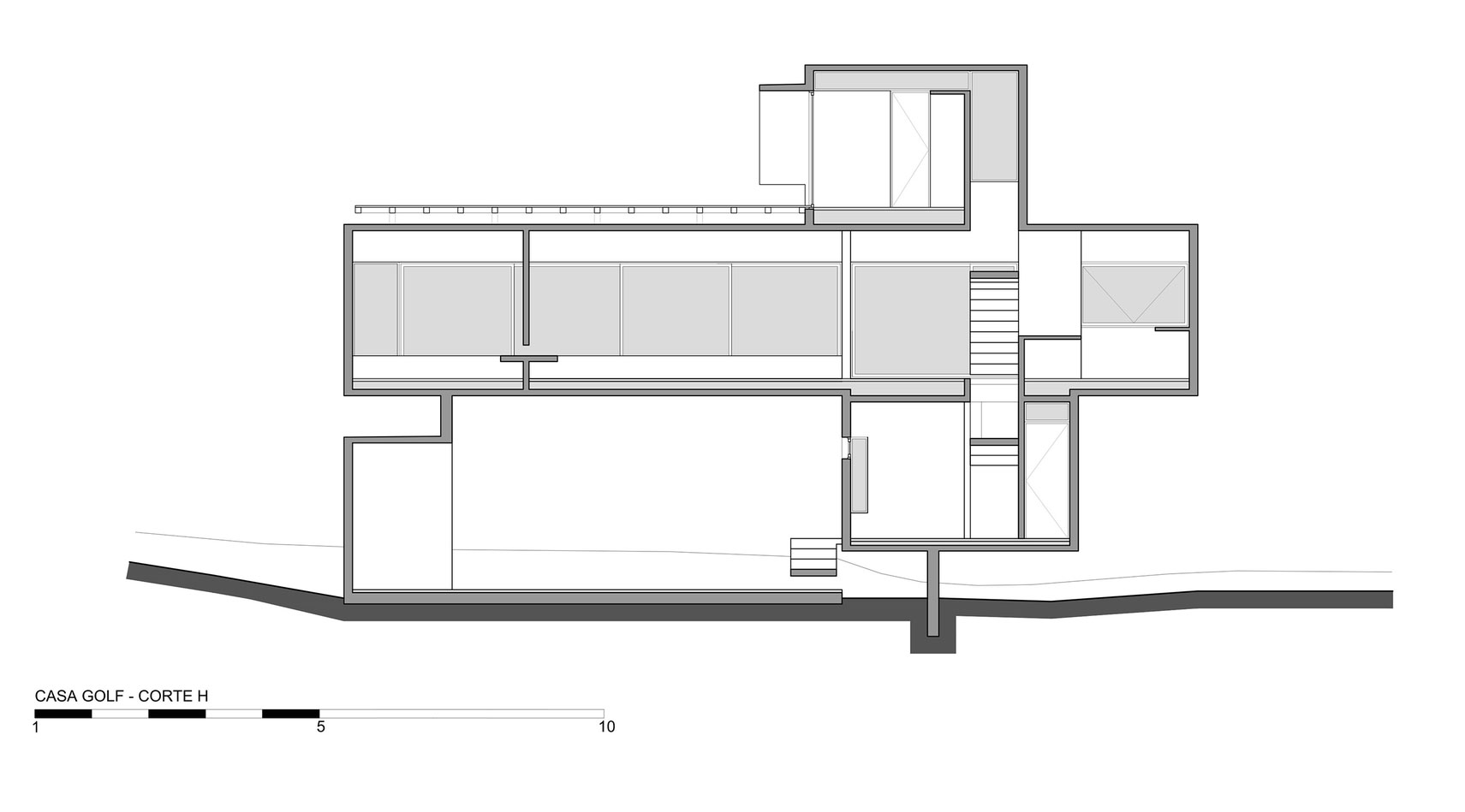A Contemporary Concrete Home Made of Three Stacked Volumes in La Costa Partido by Luciano Kruk Arquitectos (27)