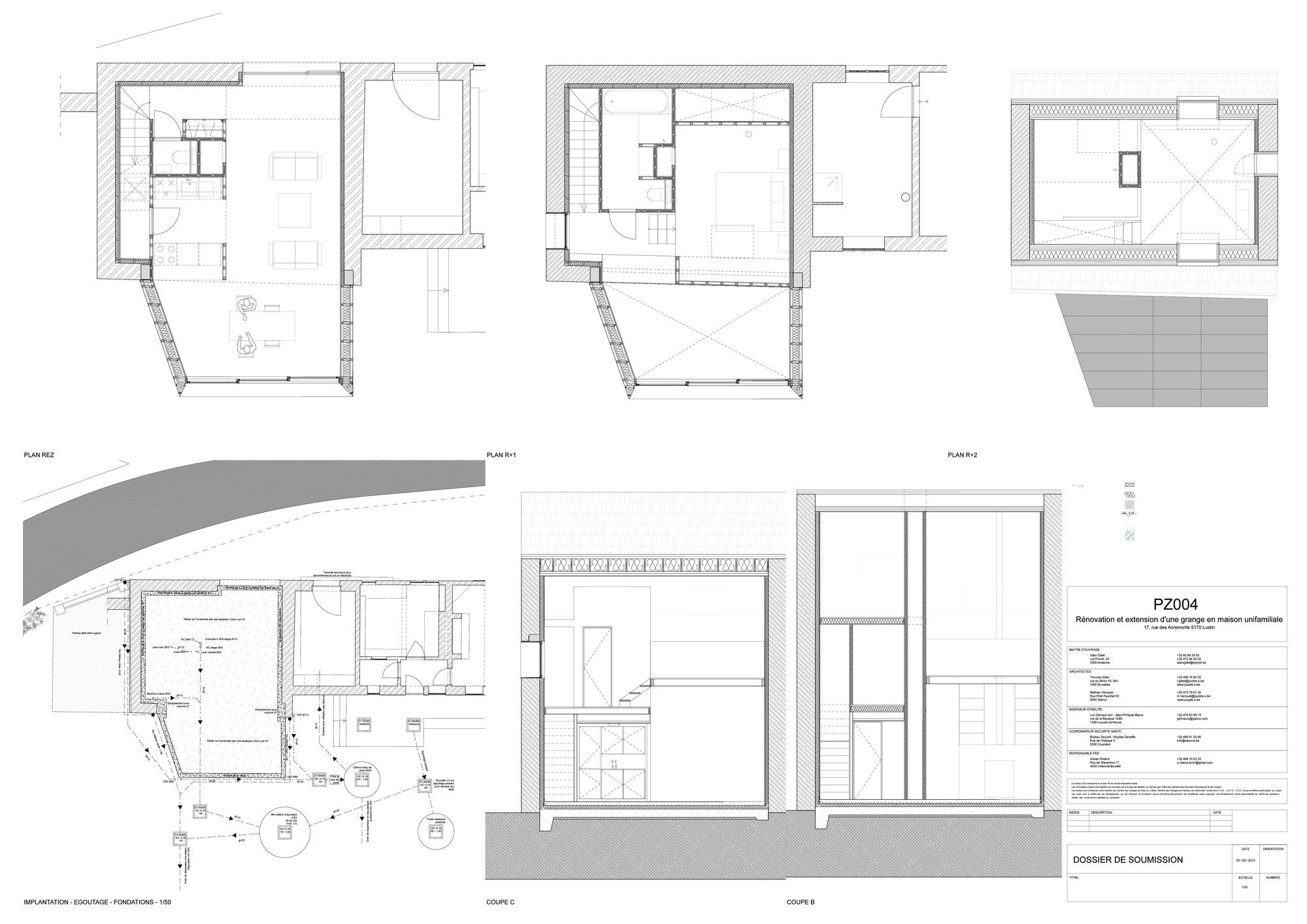 A Contemporary Extension for an Elegant Eighteenth-Century Home in Profondeville, Belgium by Puzzle’s Architecture (18)