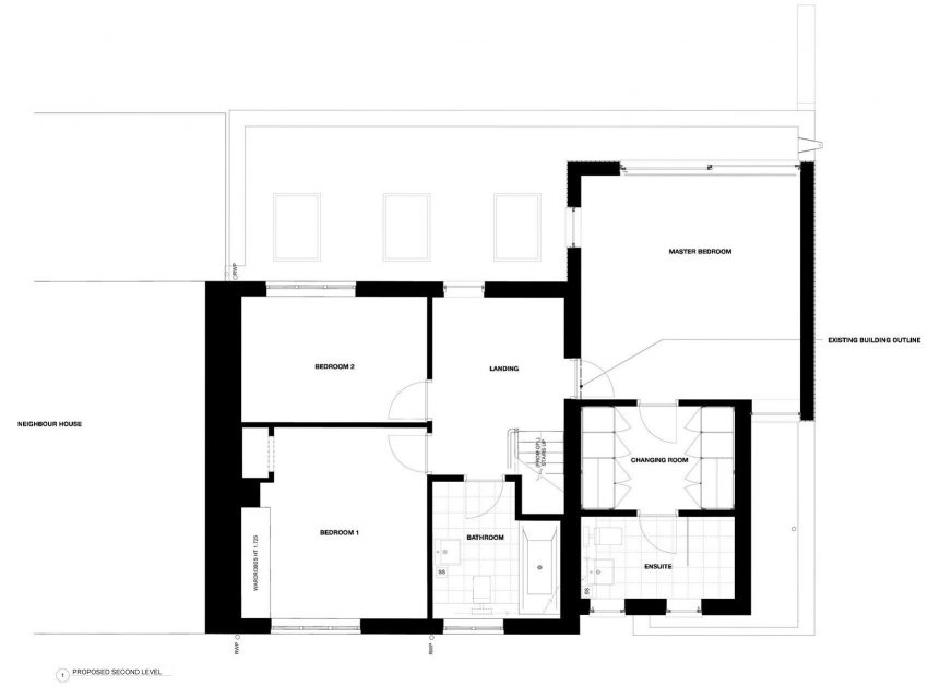 A Contemporary Extensions to a Luminous House with Brick Façade in Crawley by Adam Knibb Architects (10)